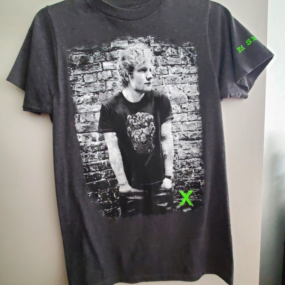 Ed Sheeran Multiply X Band Rock Concert Tour Tshirt
